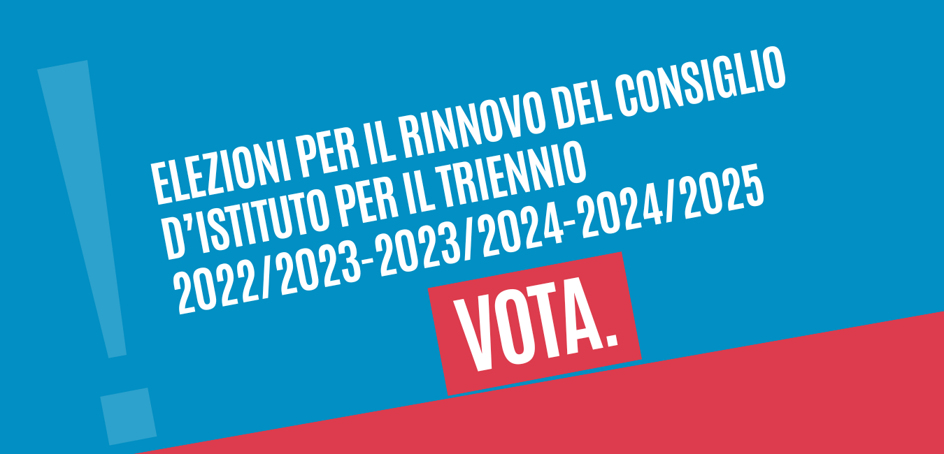 Elezioni per il rinnovo del Consiglio d’Istituto per il Triennio 2022/